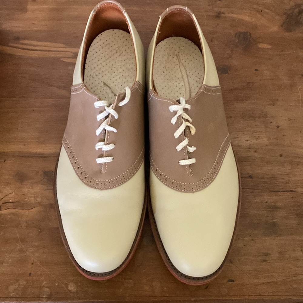 Cole Haan Classic Two-Tone Men's Oxford Shoes